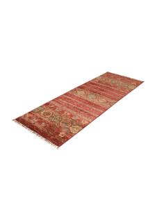 Tappeto Rubin Pakistan 75x209 Rosso Intenso Oro 2
