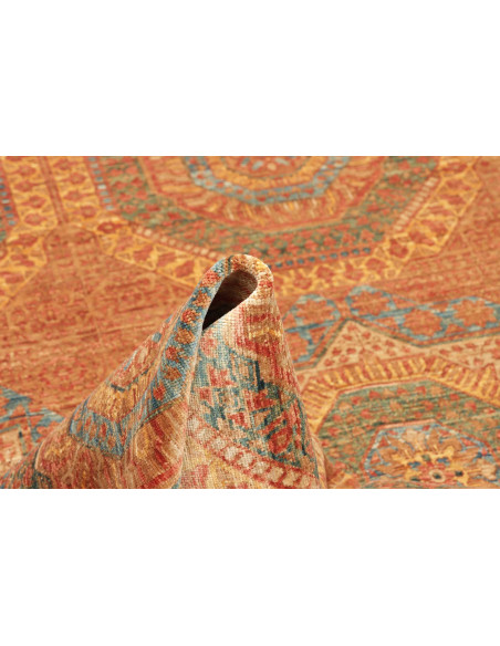 Tappeto Mamlouk Pakistan 143x220 Rosso Terracot