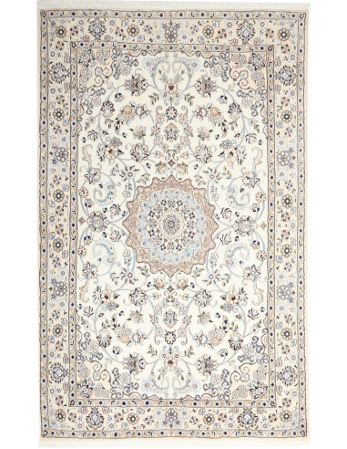 Tappeto Nain 9La Persia bianco marrone 133x210