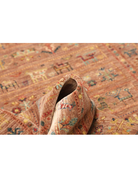 Tappeto Rubin Pakistan 123x180 Ruggine Terracot