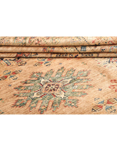 Rug Kazak Fine Pakistan 249x315 Warm Beige Terr