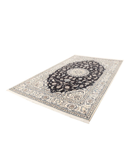 Tappeto Nain Kashmar Persia grigio 203x288