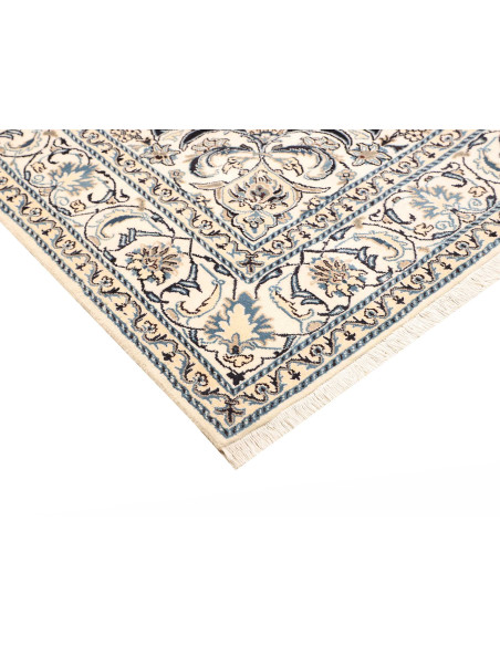 Tappeto Nain Kashmar Persia grigio 203x288