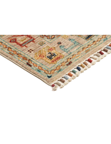 Tappeto Rubin Pakistan 82x123 Beige Blu Rosso G