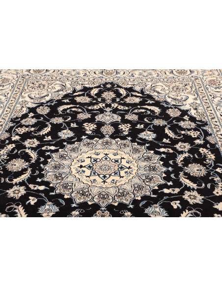 Tappeto Nain Kashmar Persia grigio 203x288