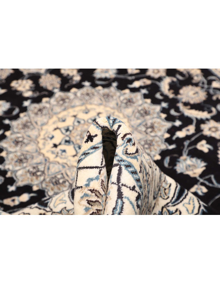 Tappeto Nain Kashmar Persia grigio 203x288