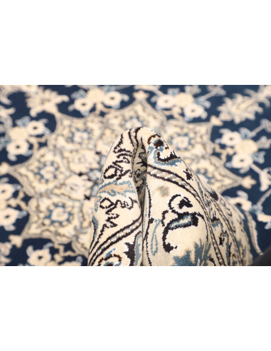 Rug Nain Kashmar Persia white grey 168x240