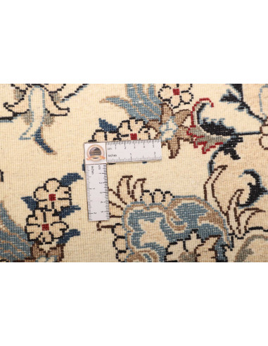 Rug Nain Kashmar Persia white grey 168x240