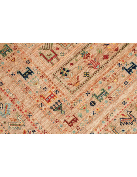 Tappeto Rubin Pakistan 164x244 Beige Sabbia Mul