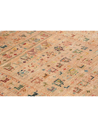 Tappeto Rubin Pakistan 164x244 Beige Sabbia Mul