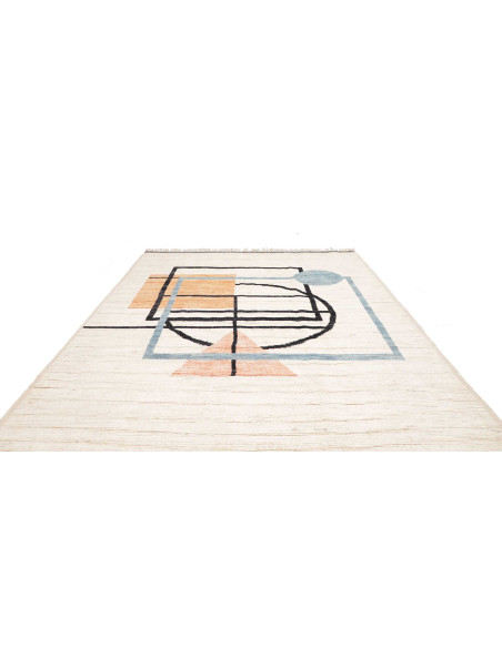 Tappeto Berbero Pakistan 253x295 Bianc