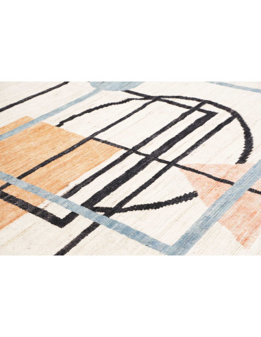Tappeto Berbero Pakistan 253x295 Bianc