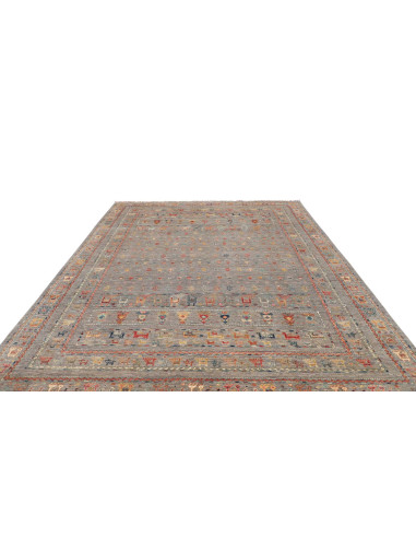 Tappeto Rubin Pakistan 244x306 Grigio Beige Ros