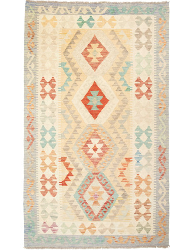 Tappeto Kilim Afghanistan giallo 112x189