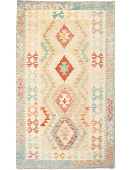 Tappeto Kilim Afghanistan giallo 112x189