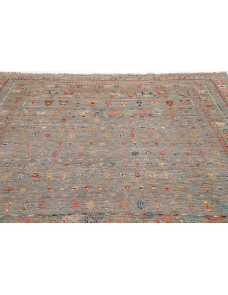 Tappeto Rubin Pakistan 244x306 Grigio Beige Ros