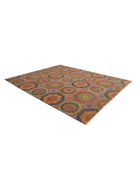 Rug Mamlouk Pakistan 249x304 Terracotta Red Blu