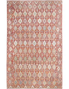 Tappeto Kilim Afghanistan 304x496 Rosso Terraco