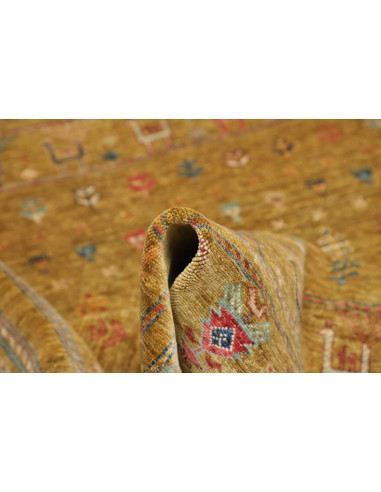 Tappeto Rubin Pakistan 150x206 Giallo Ocra Pred