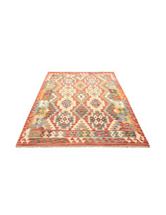 Tappeto Kilim Afghanistan marrone beige 157x197 2