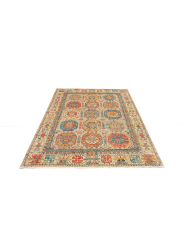 Rug Tribal Pakistan 147x198 Beige Terracotta Bl