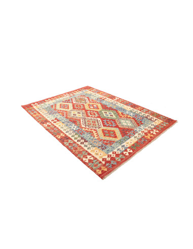 Tappeto Kilim Afghanistan marrone 154x209