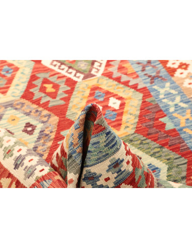 Tappeto Kilim Afghanistan marrone 154x209