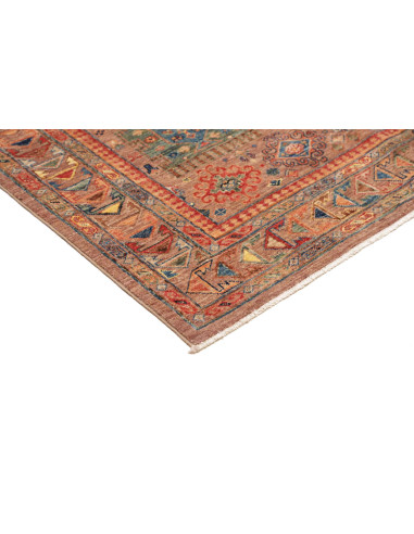 Rug Tribal Pakistan 148x194 Terracotta Blue Red