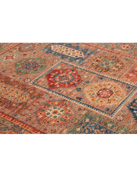 Rug Tribal Pakistan 148x194 Terracotta Blue Red