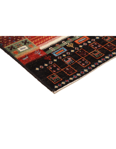 Rug Royal Gabbeh Pakistan 119x186 Black Brown R
