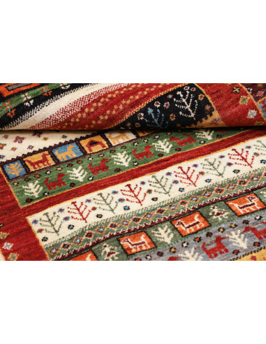 Rug Royal Gabbeh Pakistan 119x186 Black Brown R