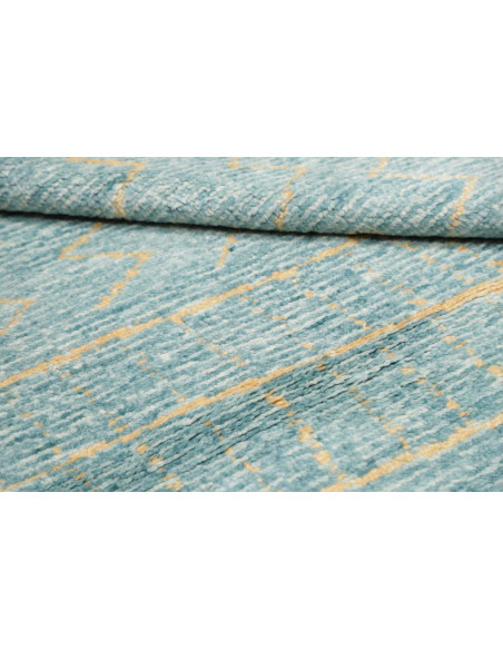 Rug Berber Pakistan 119x179 Aqua Blue