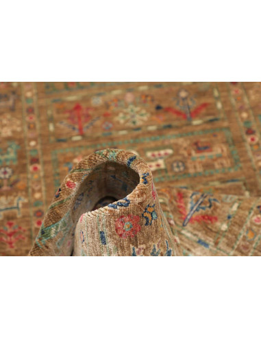 Tappeto Rubin Pakistan 72x187 Marrone Terra Ver