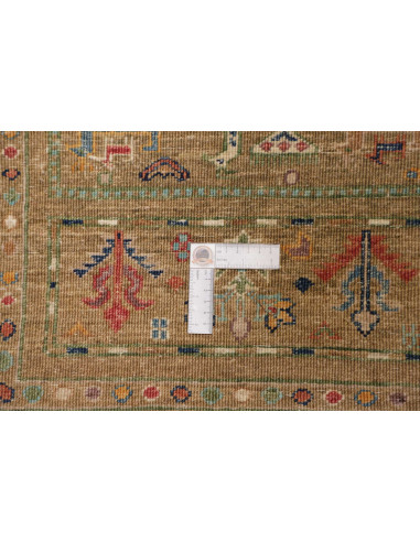 Tappeto Rubin Pakistan 72x187 Marrone Terra Ver