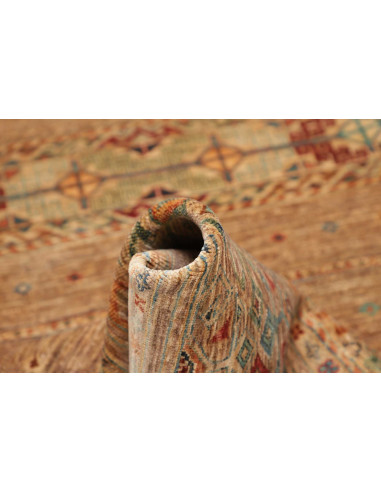 Tappeto Rubin Pakistan 81x247 Beige Rosso Terra
