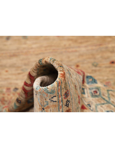 Tappeto Rubin Pakistan 79x303 Beige Sabbia Ross