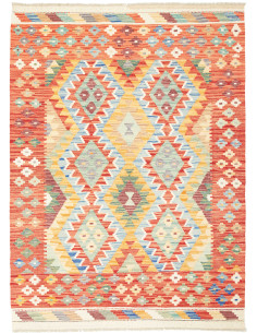 Rug Kilim Afghanistan brown 127x172