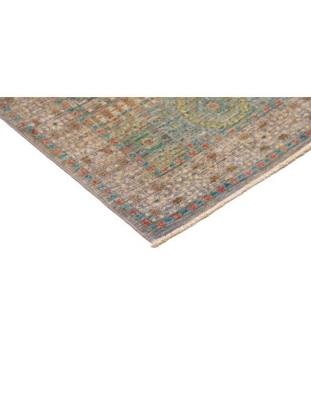 Rug Mamlouk Pakistan 79x299 Blue Beige