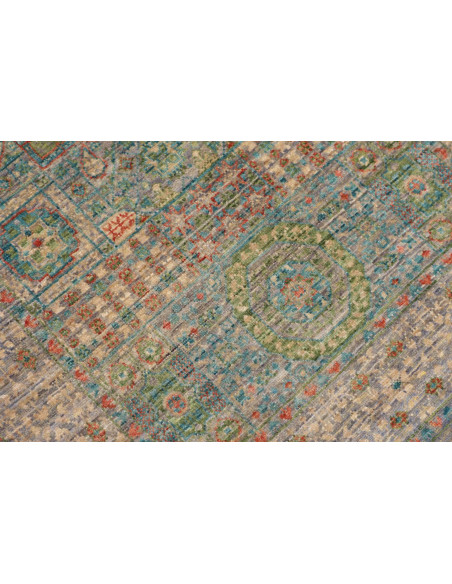 Rug Mamlouk Pakistan 79x299 Blue Beige