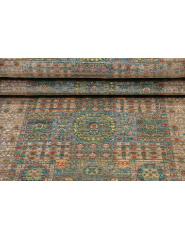 Rug Mamlouk Pakistan 79x299 Blue Beige