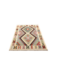 Rug Kilim Afghanistan beige grey 103x148 2