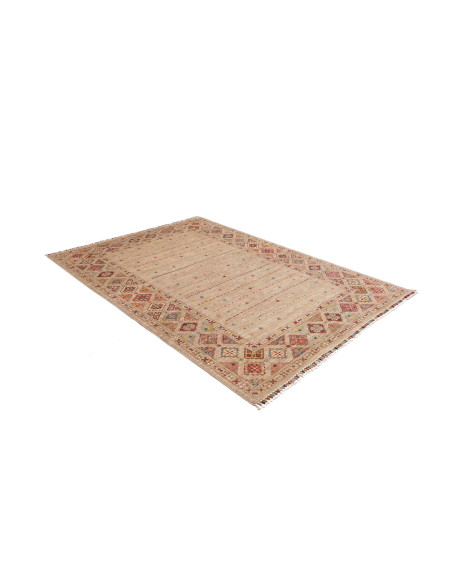 Rug Rubin Pakistan 167x236 Beige Red Blue Orang