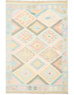 Rug Kilim Afghanistan white 120x178