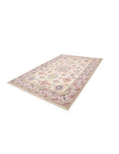 Rug Kazak Afghanistan 195x278 Cream Antique Ros 2