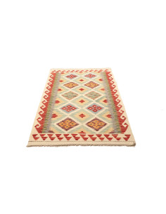 Tappeto Kilim Afghanistan giallo rosso 99x155 2