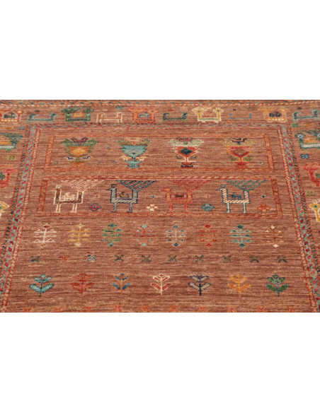 Rug Rubin Pakistan 98x149 Terracotta Rust Orang