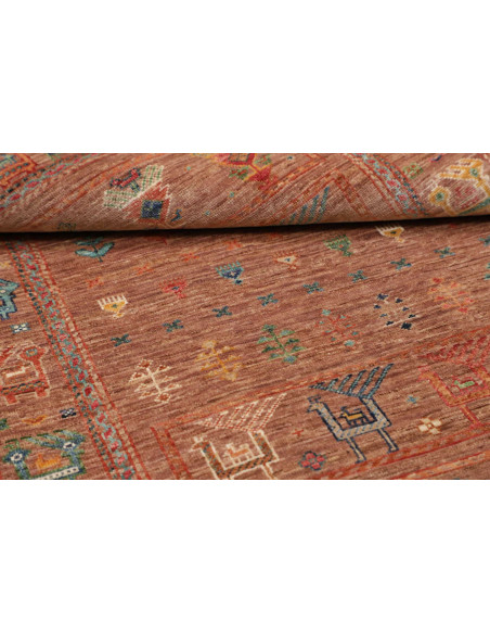 Rug Rubin Pakistan 98x149 Terracotta Rust Orang