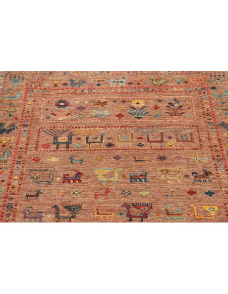 Tappeto Rubin Pakistan 99x150 Terracotta Marron