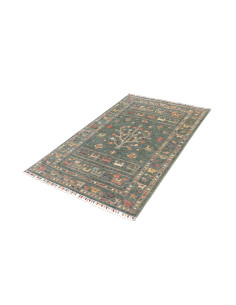Rug Rubin Pakistan 99x158 Teal Blue Green Terra 2