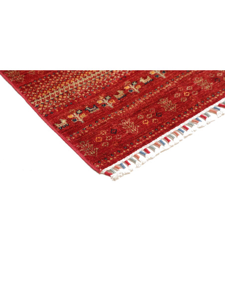 Tappeto Siva Pakistan 77x124 Rosso Mattone Beig